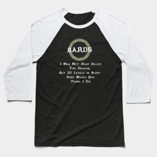 Bards! Baseball T-Shirt